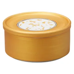 金彩見込散し蓋物 大