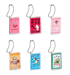 豆ガシャ本 サンリオキャラクターズ 「プロフィール帳」 全6種セット BANDAI コンプリート