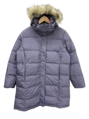 L.L.Bean (エルエルビーン) ダウンジャケット ダウンコート ファー取り外し可 L相当 パープル レディース/028のサムネイル
