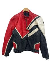 PELLE ラムレザー シングルライダースジャケット 48 - メルカリ