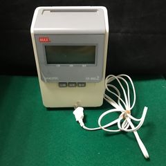 ☆清掃済 美品 MAX タイムレコーダー ER-110S5+ 新品カード20枚付