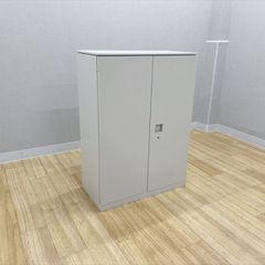 オカムラ書庫セット 上下2台 + 鍵2本付 W800キャビネットセット 中古美品 オカムラ書庫セット 上下2台 + 鍵2本付 W800キャビネットセット 中古美
