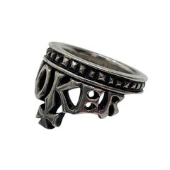 UVERworld silver925 カレッジリング FC限定L677 - メルカリ