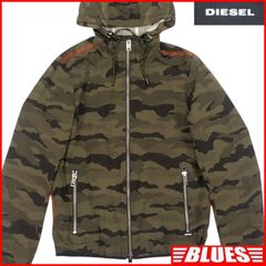 DIESEL ディーゼル シープスキン レザージャケット フード付き 