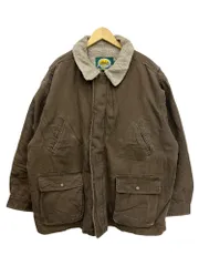 Cabela’s (カベラス) ダック地 ワークジャケット 裏地ボア 2WAY 中綿  90S 00S 古着 ビンテージ 2XL ブラウン メンズ/028