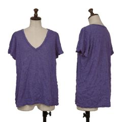 イッセイミヤケ メタリックプリント レディース Tシャツブラック 黒