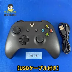 ◇トYA761【USBケーブル付き】Xbox エックスボックス ワイヤレスコントローラー カーボンブラック 黒 PCゲーム対応コントローラー パソコンゲーム最適 ゲーム周辺機器