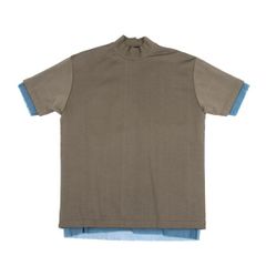 KOLOR カラー　モックネックカットソー kolor カラー モックネック カットソー Tシャツ - メルカリ