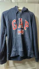 GAP フードTシャツ ネイビー L