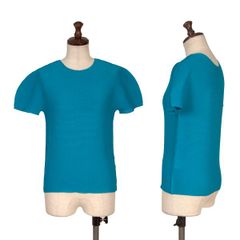 イッセイミヤケミー ISSEY MIYAKE me プリーツカットソー 半袖 白