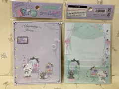 クーリアシール台紙  ６つ穴☆ネコちゃん