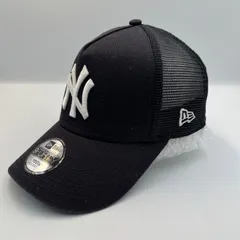 ■ NEW ERA ニューエラ 9FORTY YOUTH NYロゴ メッシュキャップ ブラック タグ記名あり