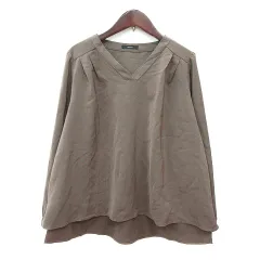 ロッソ ROSSO アーバンリサーチ ブラウス 長袖 F 茶 ブラウン /MN