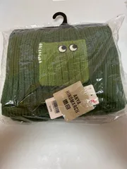【G5-53】◇ UNIQLO ANYA HINDMARCH 172×25cm ヒートテック　ニットマフラー　グリーン