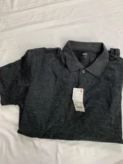 UNIQLO ユニクロ  ドライカノコポロシャツ ポロシャツ 半袖　黒