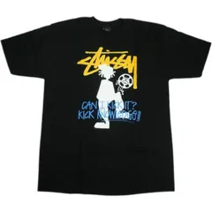 Size【L】 STUSSY ステューシー ×清水エスパルス Tee Black Tシャツ 黒 【中古品-非常に良い】 20836205