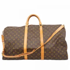 【6bc3093】ルイヴィトン ボストンバッグ モノグラム キーポルバンドリエール60 M41412 ブラウン【中古】メンズ レディース ユニセックス