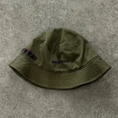 BRIEFING ブリーフィング ゴルフウェア バケットハット バケハ カーキ系 ロゴ刺繍 メンズ L BRG231M69