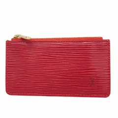 【6bc3125-k】ルイヴィトン コインケース エピ ポシェットクレ M63807 カスティリアンレッド【中古】レディース