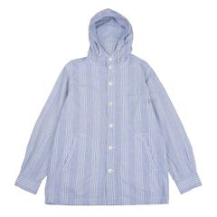 AURALEE FINX POLYESTER STRIPE HOODED ZIP - メルカリ