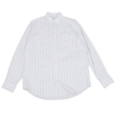 美品】OVY Cotton Linen Stripe Relax Shirts - メルカリ