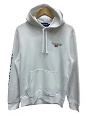 POLO SPORT (ポロスポーツラルフローレン) フーディー パーカー 裏起毛 ロゴ刺しゅう 710800486002 S ホワイト メンズ/028