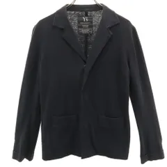 Y's ワイズ 日本製 長袖 カットオフ カーディガン 2 ブラック ヨウジヤマモト メンズ 古着