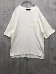 nano universe ナノユニバース 674-021426 ワッフル ハーフスリーブ カットソー sizeM/アイボリー ■◆メンズ