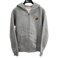 United Athle ユナイテッドアスレ 5620-01 スウェット フルジップ パーカ 裏起毛 Mサイズ グレー 【中古品】A99443RK