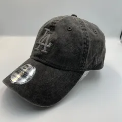 ■ NEW ERA ニューエラ LA ドジャース キャップ 9TWENTY ブラック ウォッシュ加工 サイズ調整可