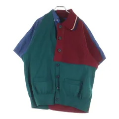 kolor (カラー) 21SS ドッキング 半袖ポロシャツ マルチ 21SCM-N03301のサムネイル