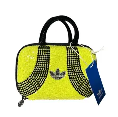(新品) アディダス AC ミニ ボーリングバッグ スパンコール イエロー