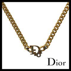 Dior ディオール　CDロゴ　喜平　ネックレス　ヴィンテージ ✨美品✨ ディオール ネックレス 喜平 CDロゴ ヴィンテージ ゴールド