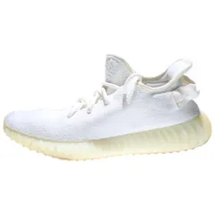adidas (アディダス) YEEZY BOOST 350V2 CREAM WHITE イージーブースト ローカットスニーカー ホワイト US8.5/26.5cm CP9366