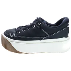 UGG (アグ) EZ-DUZZIT ESSENTIAL LACE UP 厚底レースアップスニーカー レディース ブラック 1167499
