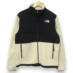 良品 22AW THE NORTH FACE ザノースフェイス フリース デナリジャケット NF0A7UR23X4 Mサイズ アイボリー×ブラック メンズ 古着 中古 USED