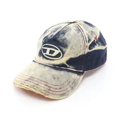 ディーゼル DIESEL キャップ C-SEYMON CAPPELLO A06467 マルチカラー デニム キャップ メンズ Used A