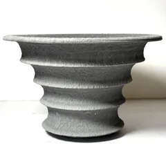 口径 19cm植木鉢多肉塊根観葉植物ハンドメイド陶器陶芸アカベサボテンコーデックス グラキリス パキプス アガベ