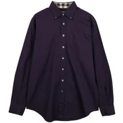 古着 バーバリー Burberry's LONDON CLASSIC FIT 長袖 ボタンダウンシャツ メンズM相当/eaa614729