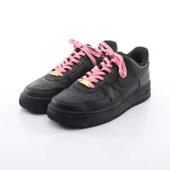 ナイキ NIKE スニーカー AIR FORCE 1 ’07 CW2288-001 ブラック レザー CW2288-001 エア フォース 1 スニーカー ブラック メンズ Used A