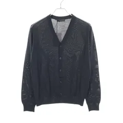 プラダ PRADA カーディガン DNA959 ネイビー ウール カーディガン メンズ Used Bのサムネイル