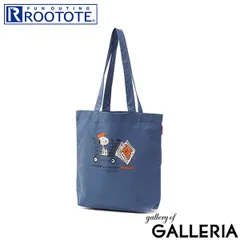 ルートート トートバック 大きめ A4 ブランド ROOTOTE スヌーピー ピーナッツ かわいい 軽め コットン カジュアル レディース お出かけ リサイクル おしゃれ PEANUTS IP.トール.ピーナッツ-0T 8443 Blue