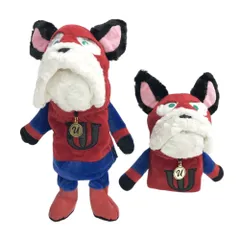 M.U SPORTS エムユースポーツ  ぬいぐるみヘッドカバー 2点セット  レッド系 DR FW [240101633006] ゴルフウェア ストスト