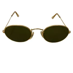 良品 Ray-Ban レイバン B&L ボシュロム オーバルサングラス ゴールドカラーフレーム メンズ 古着 中古 USED