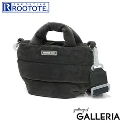 ルートート トートバッグ ファスナー付き レディース 小さめ ミニ ショルダー ROOTOTE バッグ トート かわいい 軽い 軽量 ブランド マチ付き 2WAY FEATHER ROO FE.べビールー.フラッフィポップ-A 3688 D.Gray