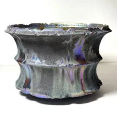 口径 16.5cm植木鉢多肉塊根観葉植物ハンドメイド陶器陶芸アカベサボテンコーデックス グラキリス パキプス アガベ