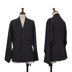 トリココムデギャルソンtricot COMME des GARCONS ウール3Bジャケット 紺M