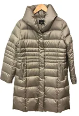 ZFN08　LAPIS LUCE BEAMS 　ダウンジャケット /コート　36 ベージュ　レディース