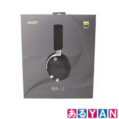 AVIOT WA-J1 ワイヤレスヘッドホン ブラック - メルカリ
