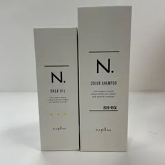 K2576 N. エヌドット カラー シャンプー 320ml Bk ブラック 320ml / SHEAオイル 150ml 計2点セットのサムネイル